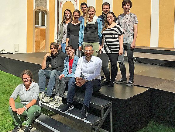 Die Teilnehmer/innen des Blockseminars