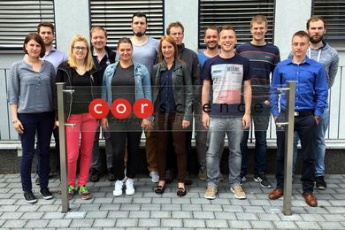 Die Exursions-Gruppe bei Corscience GmbH & Co. KG  in Erlangen