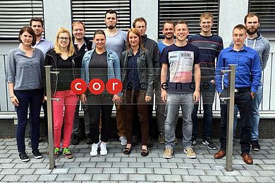 Die Exursions-Gruppe bei Corscience GmbH & Co. KG  in Erlangen