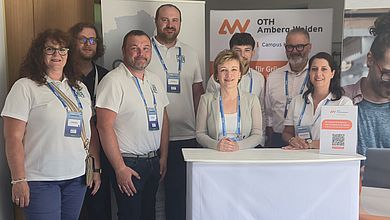 Die OTH Amberg-Weiden konnte beim DENK.summit wieder einmal zeigen mit welchen großen Team und wichtigen Partnern sie Gründungen in der Region fördert