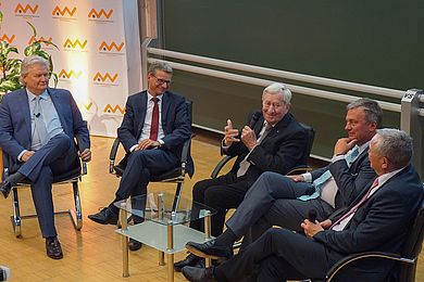 Teilnehmer der Podiumsdiskussion