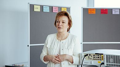 Vizepräsidentin Prof. Dr. Christiane Hellbach begrüßte die Teilnehmerinnen
