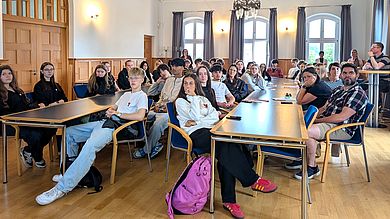 Die Schülerinnen und Schüler durften die Studienmöglichkeiten an der OTH Amberg-Weiden kennenlernen