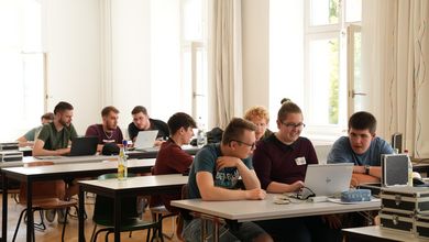 Studierende im Hörsaal