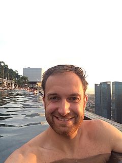 Selfie Infinity Pool Singapur MBS :)