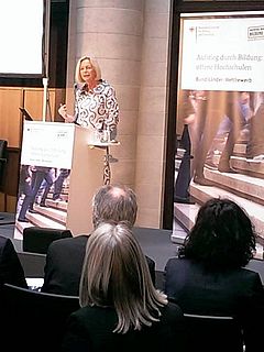 Bundesbildungsministerin Prof. Dr. Johanna Wanka