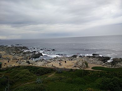 Aussicht vom Haus des Pablo Neruda