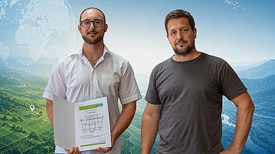 Frank Liebel und Philipp Janka
