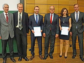 Prof. Dr. Franz Seitz, Prof. Dr. Horst Rottmann, Daniel Seebauer, Franz Josef Benedikt, Lisa Schmidt, Prof. Dr. Gerhard Rösl  