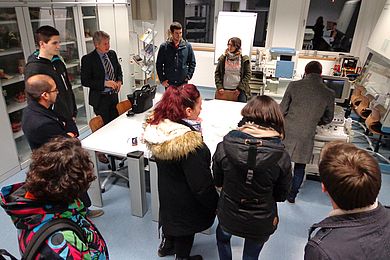 Prof. Dr. Bulitta erläutert hygienegerechtes Design