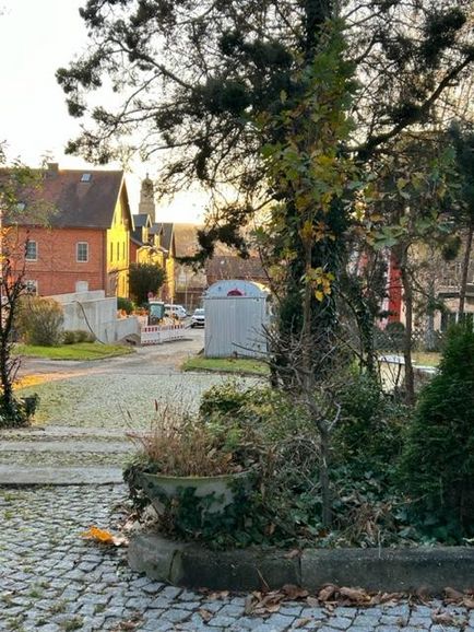 zentrale Lage mit Blick auf die St. Martinskirche