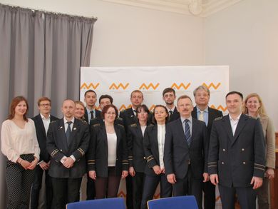 Gruppenfoto russische Delegation