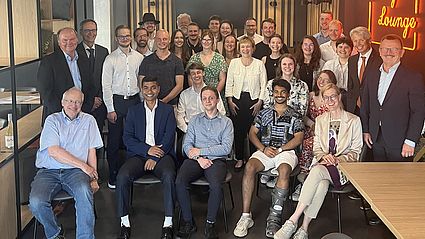 Die Hochschulleitung würdigte Studierende, die sich in besonderer Weise für die Hochschule und ihre Mitstudierenden einsetzen