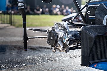Details zum Elektromotor eines Formula Student Rennwagens
