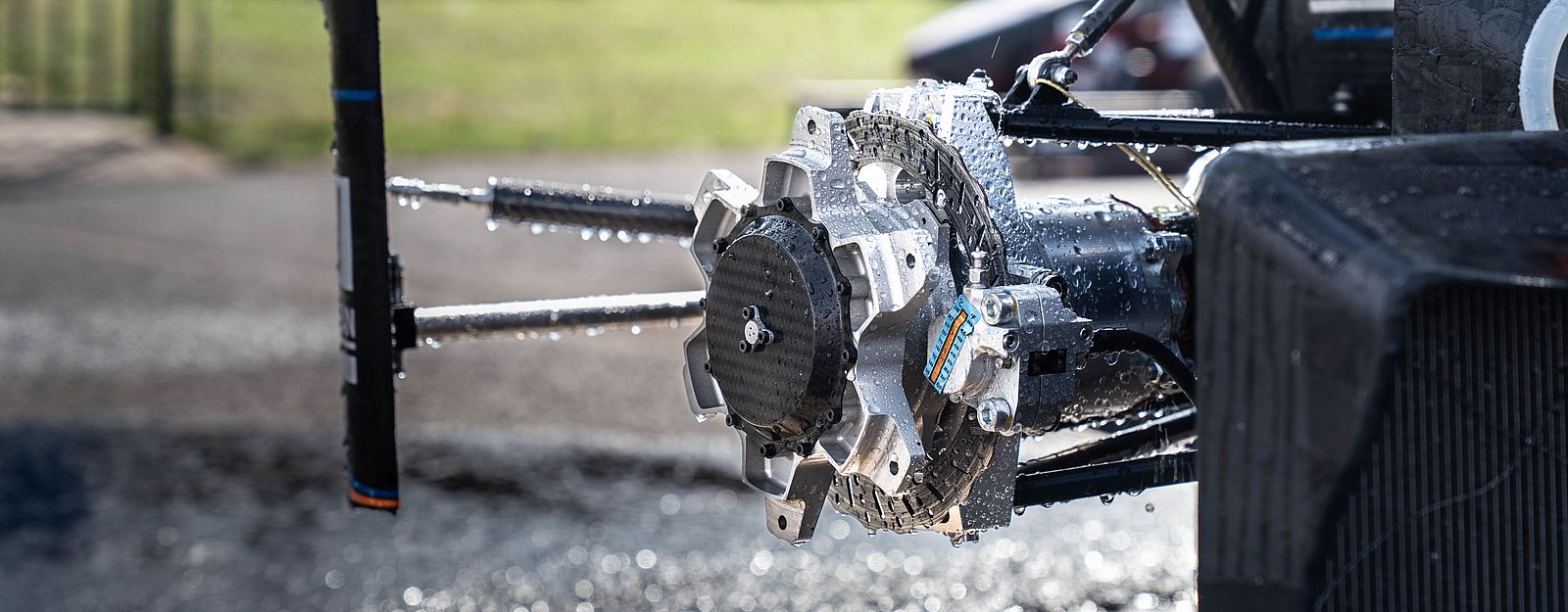 Details zum Elektromotor eines Formula Student Rennwagens