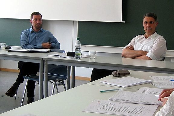 Herr Thomas Hümmer und Herr Alexander Zeitler (ZF Friedrichshafen AG)