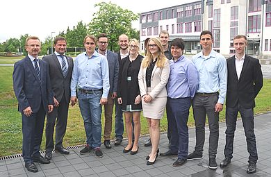 Die Absolventinnen und Absolventen des MTM Junior Industrial Engineer 2016.