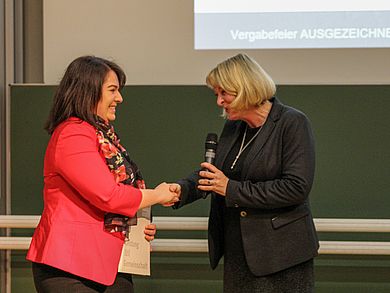 Christina Stollner und Andrea Klug