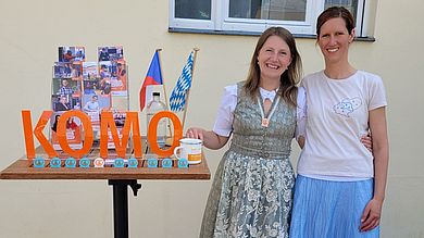 Dieses Jahr war die OTH Amberg-Weiden vertreten durch das Kompetenzzentrum Bayern - Mittel-Osteuropa den ganzen Tag beim Amberger Brückenfest dabei