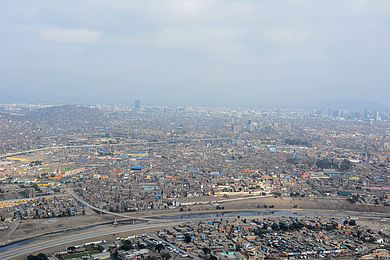 Lima im Smog