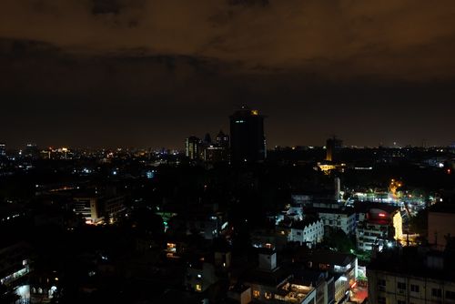 Nacht über Bangalore