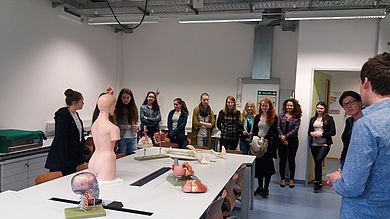 Die Girls’Day Akademie im Anatomielabor 