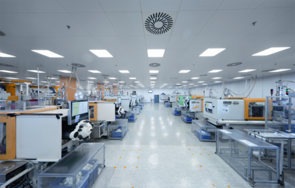 Im Rahmen der Lehrveranstaltung "Handhabungs- und Verpackungstechnologien in der Medizintechnik" bei Herrn Prof. Dr. Christian Wilisch (Studiengang Medizintechnik) besuchten die Studierenden des sechsten Semesters den Standort Pfreimd der Gerresheimer Reg