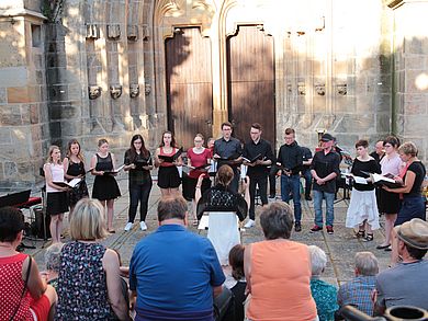 Hochschulchor singt
