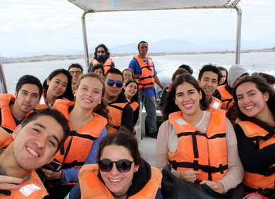 Bootsrundfahrt in Punta Choros