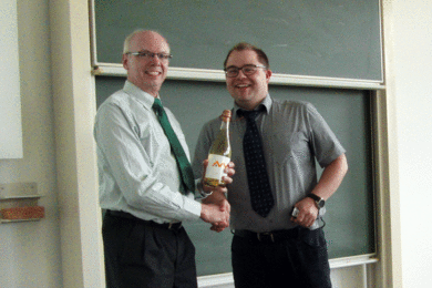 Prof. Dr. Ralf Krämer und Alexander Kießlich