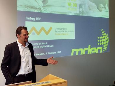 Dr. Christoph Beck, CEO mdeg digital GmbH