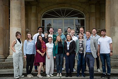 Das Team BrewRenew beim Wettbewerb BISC-E an der Universität in Hohenheim