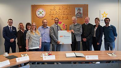 Die U.S. Army Garrison Bavaria (USAG Bavaria) ist eine neuer Innovativer LernOrt der OTH Amberg-Weiden und unterstützt zukünftig bei einer praxisnahen Ausbildung