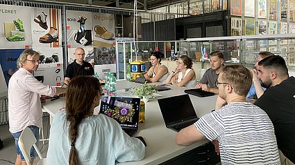 Seminarauftakt mit Workshop zu Design thinking und Teamwork