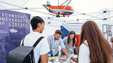 Auch eine Partneruni aus Liberec war dabei