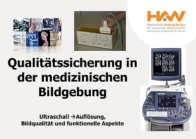 Im Rahmen des alljährlich stattfindenden Hochschulkongresses von Hochschule und Wirt-schaft in Niederbayern-Oberpfalz hielt Prof. Dr. Ringler (Studiengang Medizintechnik) einen Vortrag zum Thema „Qualitätssicherung in der medizinischen Bildgebung“. 