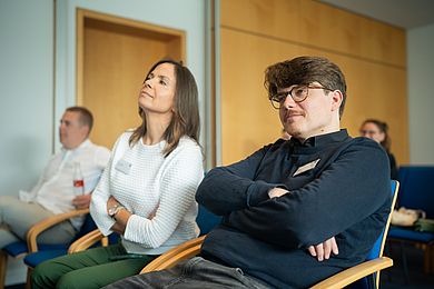 moderator in audience