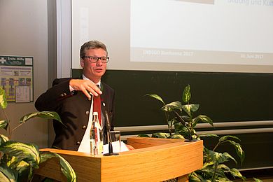 Staatssekretär Bernd Sibler