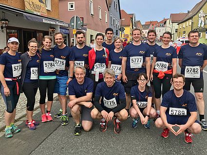 Das NOFI-Laufteam der OTH Amberg-Weiden