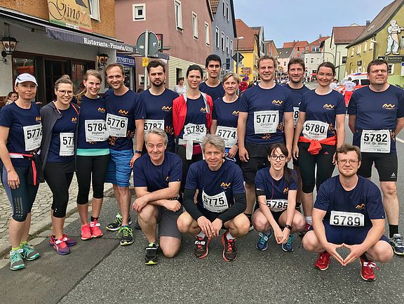 Das NOFI-Laufteam der OTH Amberg-Weiden