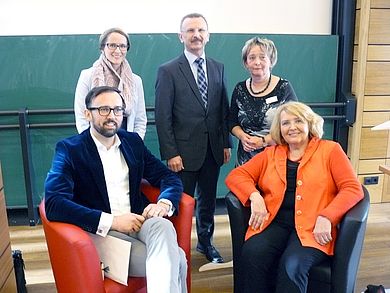 Referenten und Organisatoren der Veranstaltung "Radio Free Europe