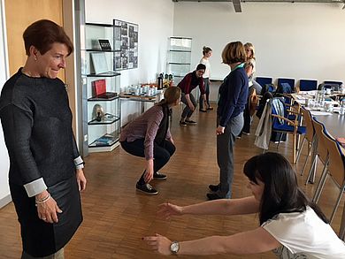 Die Teilnehmerinnen beim Workshop "Resilienz"