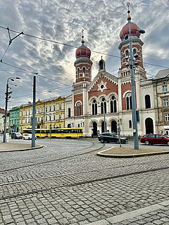 Die Große Synagoge in Pilsen gilt als die drittgrößte der Welt