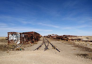 Uyuni - Zugfriedhof