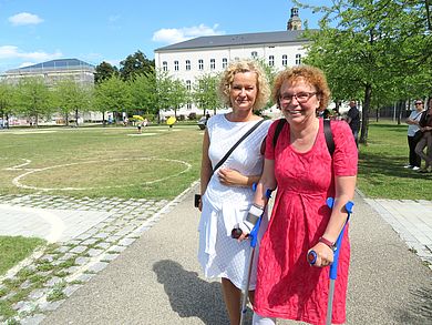 Britt Bordihn und Brigitte Netta