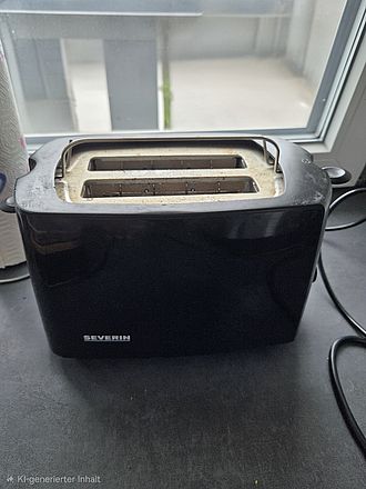 Severin Toaster schwarz – voll funktionsfähig Severin Toaster schwarz – voll funktionsfähig