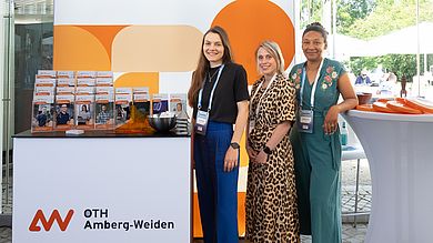 Die OTH Amberg-Weiden stellte auch ihre Studienmöglichkeiten vor