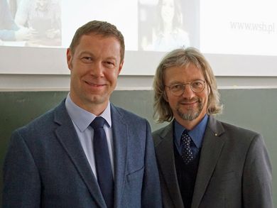 Prof. Dr. Artur Kozłowski und Prof. Dr. Frank Schäfer 