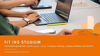 Fit ins Studium 2026 - 24. Februar 2026 bis 13. März 2026