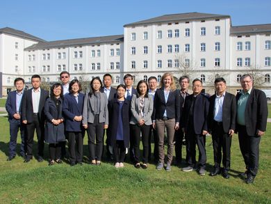Gruppenfoto chinesische Delegation